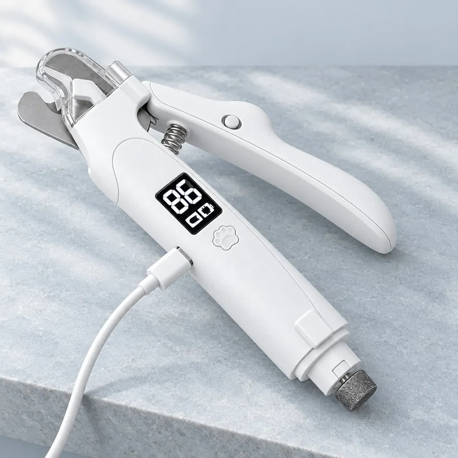 Quicklight charging with its battery display lit